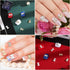 Maitys 24 Pieces Nail Bows Charms, Rhinestones 3D Charms Alloy Pearl Bow Knot Accessory for Women DIY Valentine Salon