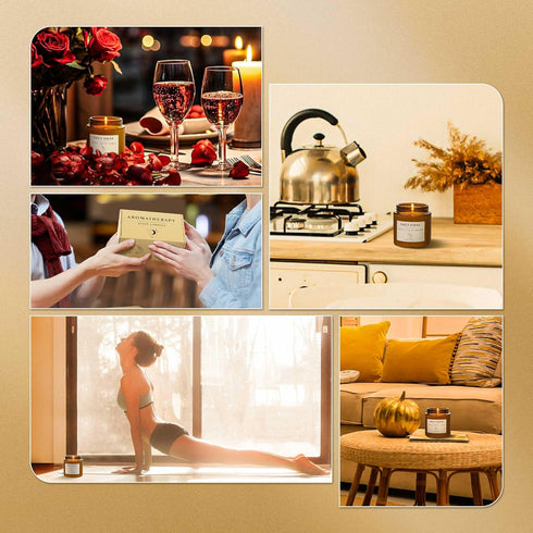 Set Scented Candles, BOYUJK Candles for Home Scented, Candle for Stress Relief and Promote Sleep, Candle Gifts