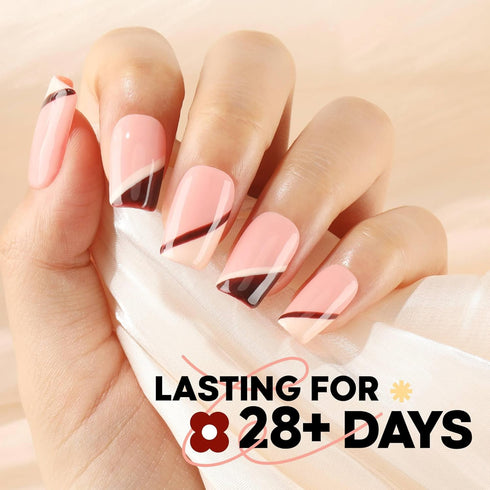 UNA GELLA Short Square Nail Tips Pre-buff Soft Gel X Nail Tips Matte Square False Nails Tips Acrylic Full Cover 504Pcs 15Sizes Gelly Press On Nails Fake Nail Tips for Nail Extension DIY Salon