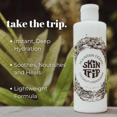 Skin Trip Coconut Lotion, 8oz, for All Skin Types