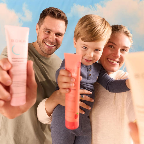 Boka Fluoride Free Toothpaste - Nano Hydroxyapatite, Sensitive Teeth, Whitening, Dentist Recommended for Adults and