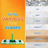 XL Wet Pads Refills for Swiffer XL Dry Sweeping Cloths, Reusable Microfiber Mop Pads for Hardwood Floor Cleaning