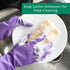 Natural Loofah Kitchen Sponge, XL 10 Pack Natural Sponges for Dishes, Eco Friendly Compostable Biodegradable Kitchen