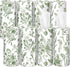 Zonon 8 Pcs Car Tissues Holder Sage Green Floral Round Box with Facial