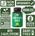 Peak Performance Aged Black Garlic Capsules - Raw Vegan Pure Odorless Extract Supplement for Cholesterol Support