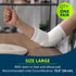 TIDI 6224L Posey Heel and Elbow Protectors with Foam Pads, Large, One Pair