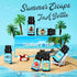 Summer Fragrance Oils Set - Premium Essential Oils for Diffuser and Candle Making (Ocean Breeze, Coconut, and More)