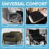 Extra Large Memory Foam Seat Cushion for Office Chair, Wheelchair, Floor Pillow, Back Pain Relief, Plush Velvet