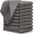 TEESOD 10 Pcs Thickened Magic Cleaning Cloth, Microfiber Streak Free Cleaning Cloths Reuseable