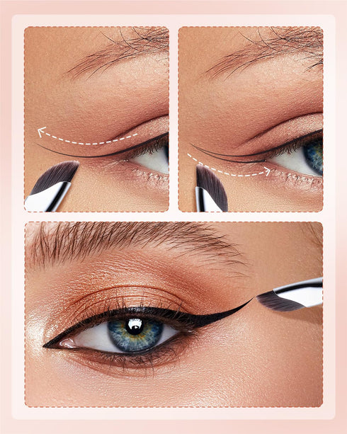 EIGSHOW Eyeliner Brush Gel Eye Liner Makeup Brushes for Precise Eyeliner and Eyebrow Application