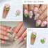 VOTACOS Flower Nail Charms, Summer Nail Art Supplies, Colorful Flower Nail Gems for Women Nail Design