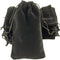 AEAOA Gift Bags, Pack of 25 Pieces, 6" X 4" Velvet Drawstring Jewelry Pouches for Treats and Favors (Black)