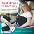 Zomaple Mastectomy Recovery Pillow + Strap, Seat Belt Cover & Shower Lanyard Post-Op Essentials, Breast