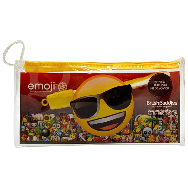 Brush Buddies Emoji Eco Travel Kit for Kids