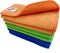 15 Pack Microfiber Scrub Dish Cleaning Cloths, Non-Scratch, Multi-use for Kitchen Household, Machine Washable