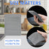 Penhderm 316L (8CM*10CM) Stainless Steel Cast Iron Scrubber Cleaner,Chain Mail Scrubber with Silicone Insert,for Cast