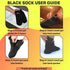 Relief Genius Cold Therapy Socks & Hand Ice Pack Gloves, Cold Care Package for Chemotherapy Neuropathy, Large Black