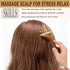Sandalwood Scalp Gua Sha & Massage Comb - Relaxation Tool