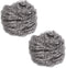 RSVP International Endurance Cleaning Collection - 2 Piece Stainless Steel Scrubbies, Long Lasting, Non-Rusting