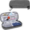 LUXJA Insulin Travel Case, Insulin Bag for Pens and Diabetic Supplies (Bag Only), Gray