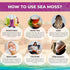 Immune 10 oz. WELLNESS LABSRX Irish Sea Moss Gel Raw - Wildcrafted Superfood Seamoss Gel - Elderberry Flavor, Vitamin