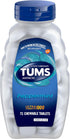TUMS Ultra Strength Chewable Antacid Tablets - Peppermint, 72 Count for Heartburn Relief