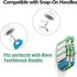 Toothbrush Replacement Heads, 8 Pack, Compatible with Philips Sonicare Electric Brush Head for Optimal Plaque Control