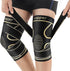 Copper Knee Braces with Strap for Knee Pain Women and Men(2 Pack),