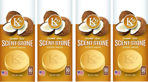 K29 'Coconut' Stone Air Freshener (Pack of 4) - K16005-4