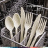 Set (8-Piece): FERM TO TABLE Everyday Spoon Dishwasher Safe, Lightweight, Reusable Utensils made from Aircarbon PHB