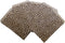 N'icePackaging 50 Qty 5" x 7" Cheetah Leopard Print Flat Paper Gift Bags for Candy, Cookies, Party Favors
