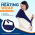SunnyBay Microwave Heating Pad, Microwavable Hot or Cool Bean Bag Wrap for Neck, Shoulder, Knee, Back Pain, 10x18 Inch