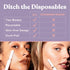 Jill Shave Set Refill for Women, Skin First Blades for Dermaplane Hair Removal - 4 Sets, 8 Blades