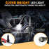 ZFFIO Gifts for Men Stocking Stuffers for Adults Christmas - Magnetic Flashlight Pickup Tool White Elephant Gifts