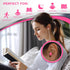 HEAROS Sleep Pretty in Pink, 100 Pair, NRR 32, Petite Sized PU Foam, Pink (5199)