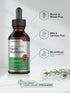 Reishi Mushroom Supplement by Horbaeach | 2 fl oz Liquid Extract | Ganoderma Lucidum Tincture | Vegetarian, Non-GMO,