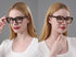 REAVEE 4 Pack Oprah Style Oversized Reading Glasses, Blue Light Blocking, Retro Stylish Square Readers 1.5x