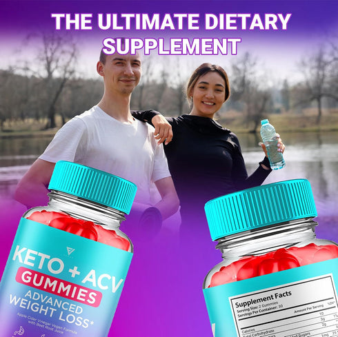 Gummies Gummies (1 Pack 60 Gummies) Fyvus Apple Cider Vinegar Supplement Daily Digestive Health & Gut Wellness Support