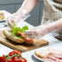 Comfy Package Disposable Poly Plastic Gloves for Food Prep, Cooking & Food Service, Latex & Powder Free - One Size