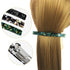 Long 4 Inch French Barrettes for Women, Large Hair Clips for Thin Thick Hair - 3Pcs (Black, Brown, Green)