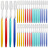 400 Pack Disposable Toothbrushes, Individually Wrapped Manual Single Use Soft Bristle Toothbrush Set for Adults Kids
