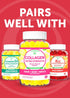 Lunakai Biotin Gummies 5000mcg with Vitamin C & E, Hair Skin Nails Vitamins for Women, 60 Ct
