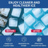 Maebho 12 Countertop, Ice Machine Cleaner Maker Descaler - Unscented Clean Tablets Compatible with Opal, Kitchenaid, GE