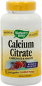 Nature's Way Calcium Citrate, 500 mg Calcium per 2-Capsule Serving for Bone Health & Muscle Function - 250 Capsules