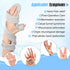 Immobilizer Resting Hand Splints for Straightening Fingers,Carpal Tunnel Wrist Brace Night With Finger Separators