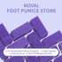 NOVAL Pumice Stone for Feet - Disposable Foot Scrubber, Callus Remover, Purple Pumice Sponge, 40 PCS