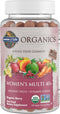 Garden of Life Organics Women 40+ Gummy Vitamins, Berry, Certified Organic, Non-GMO, Vegan, 120 Real Fruit Gummies