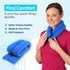 SunnyBay Microwave Heating Pad, Microwavable Neck and Shoulder Wrap for Pain Relief