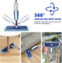 Microfiber Wet Spray Mops for Hardwood Floor Cleaning, Dry Wet Dust Mop with 4 Reusable Washable Mop Pads for Swiffer