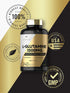 Carlyle L Glutamine Capsules | 1500mg | 240 Count | Non-GMO, Gluten Free Supplement | Advanced Athlete Formula, Pre and